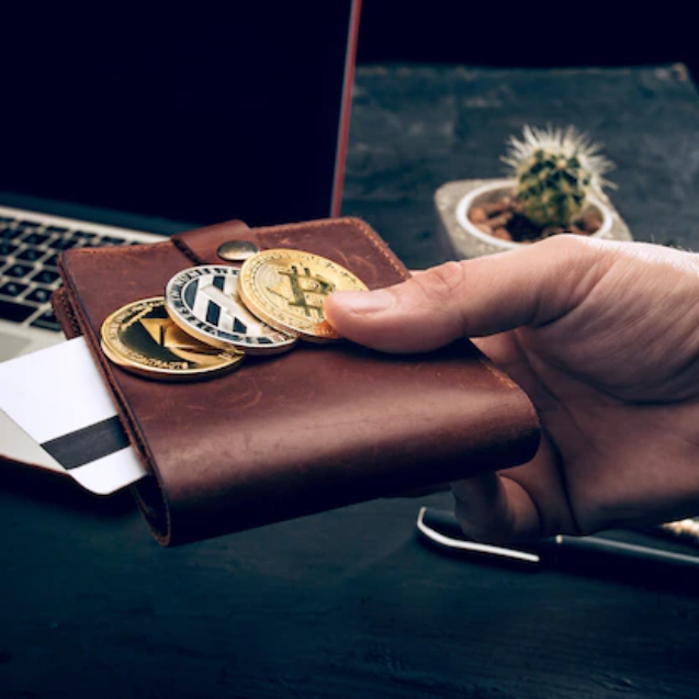 golden-bitcoin-mail-hands_155003-8473