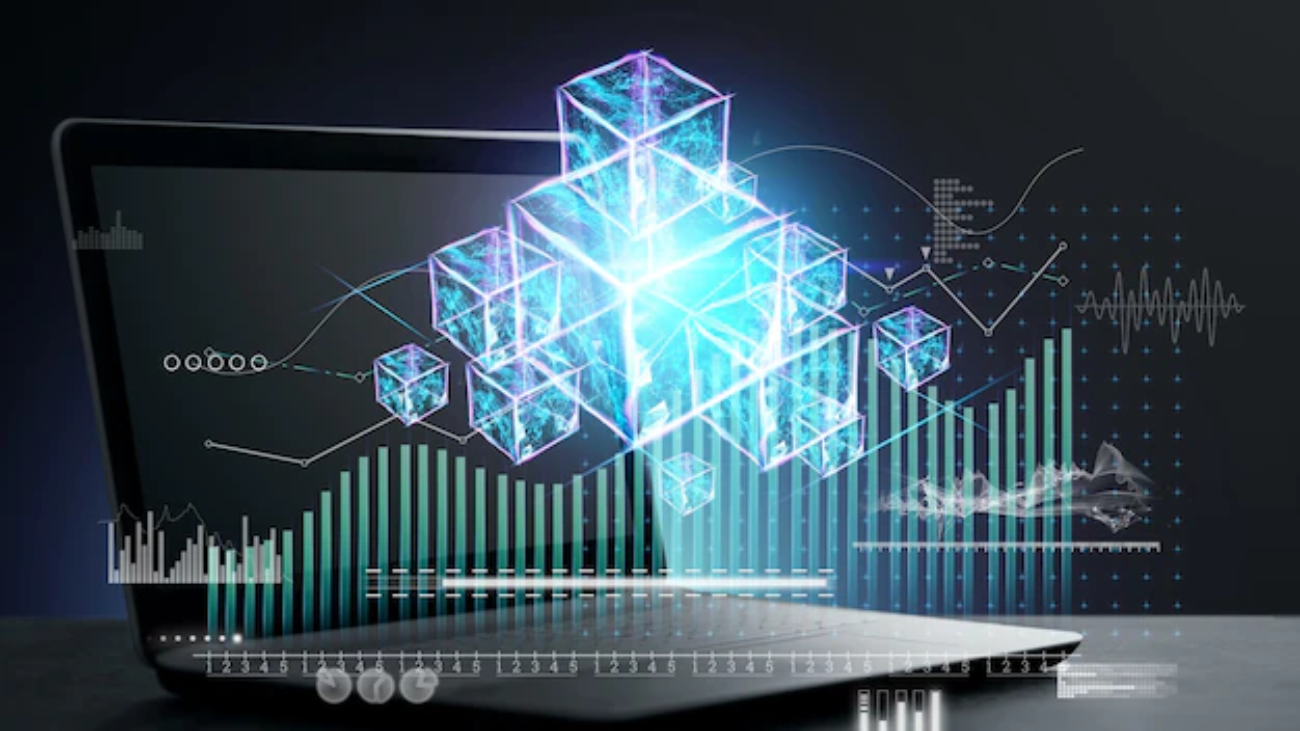 hologram-virtual-blocks-blockchain-technology-with-analytical-information-laptop-innovation-concept-data-protection-cryptography-smart-encryption-future-double-exposure_99433-6846